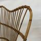 Rohe Noordwolde rattan chair, 1960, Netherlands XL siz