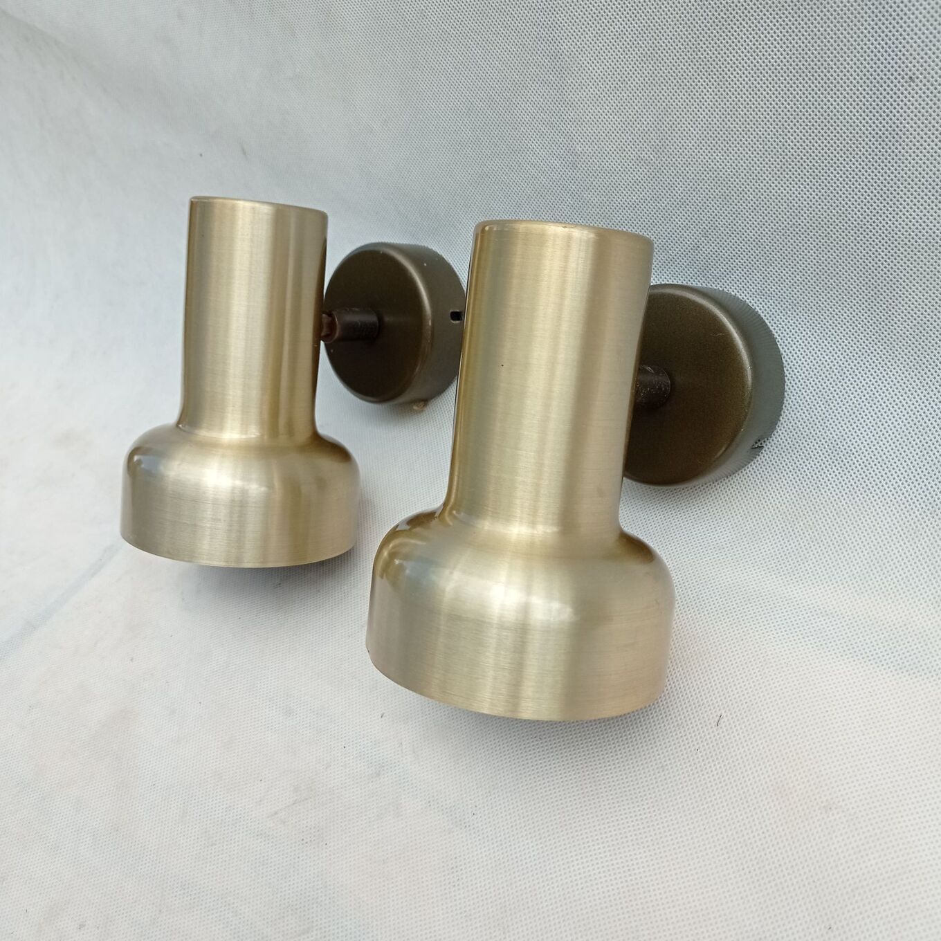 A pair of Swedish wall lamps from the 1970s.