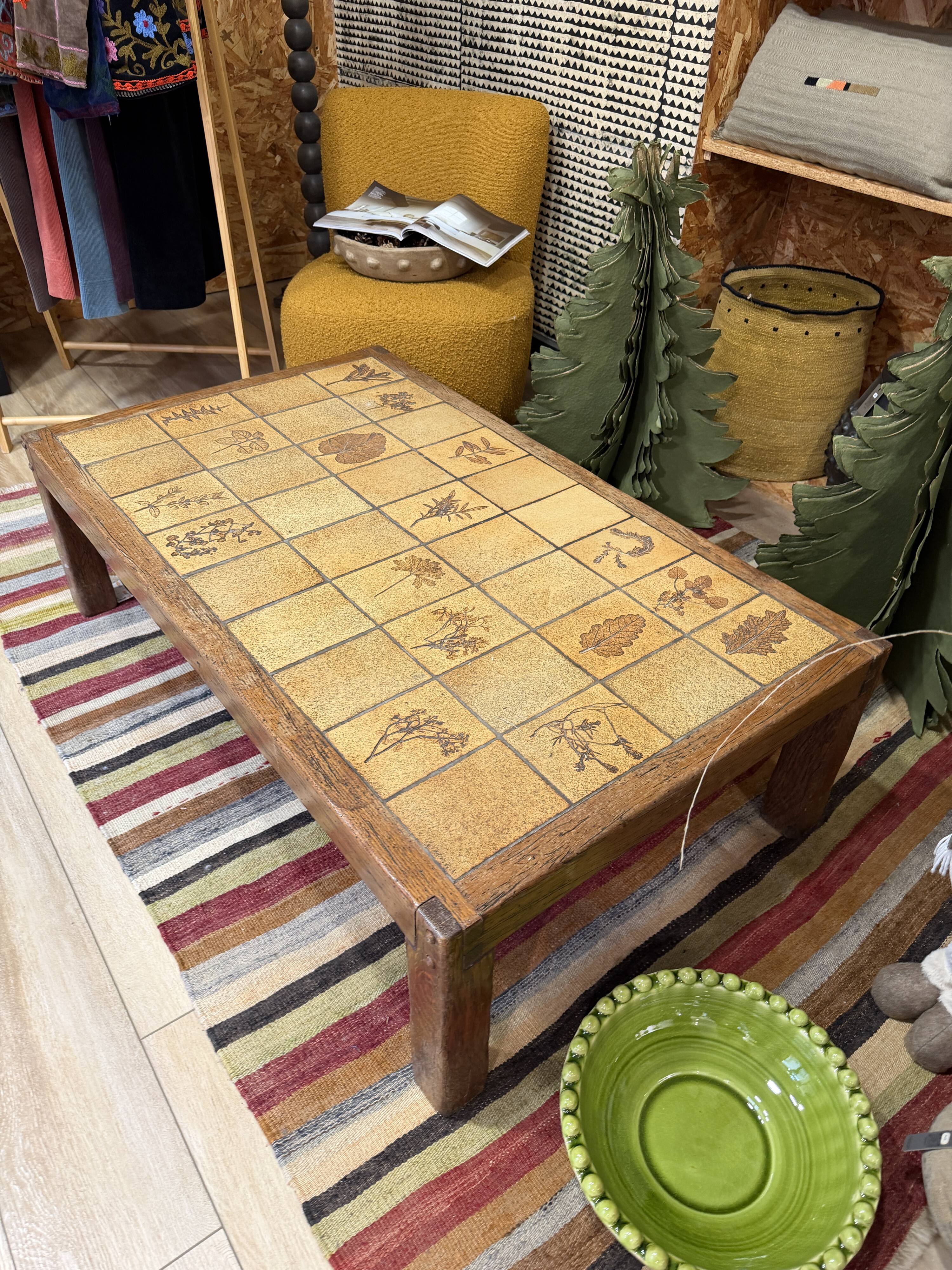 Table basse roger capron