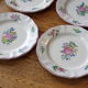 Lot 6 plates dessert Lunéville KG Lamppost