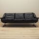 Brown leather sofa, Danish design, 1970s, designer: Werner Langenfeld, manu