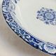 Large round and hollow dish Longwy Louis XV