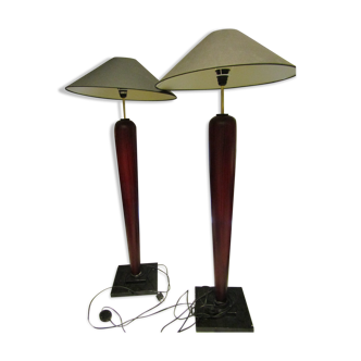 Lampadaires Art Déco