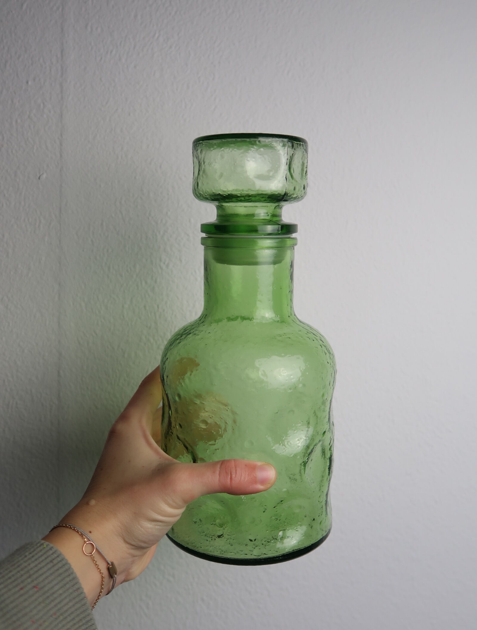 Lot verres et bouteille