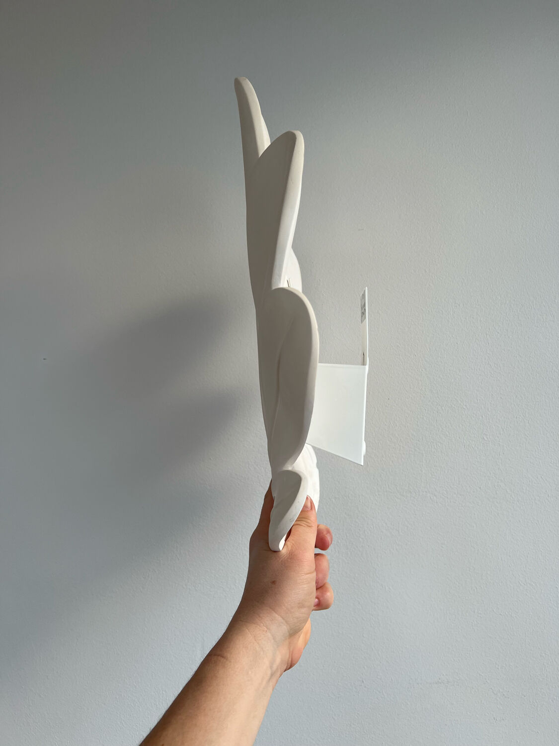 Plaster wall lamp