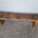 Vintage workshop bench 1960s solid wood
