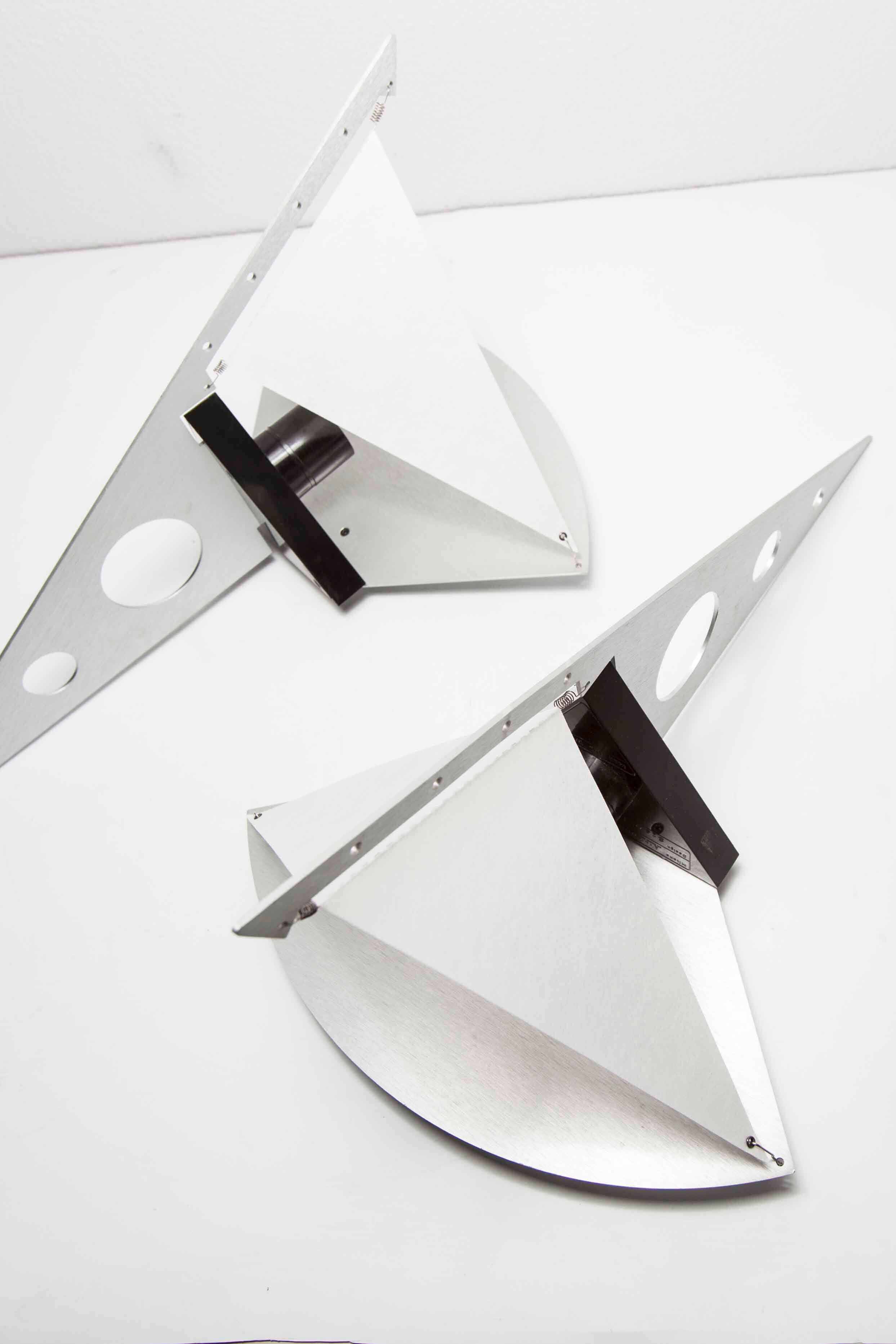 Pair of artemide filicudara wall lamps by Steeve Lombardi