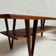 Large vintage Scandinavian teak coffee table by Kurt Østervig - 1950s