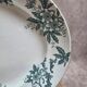 Oval plate Saint-Amand model Anemone – Old ironstone