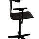 Vintage Galvanitas Pagholz school chair work with armrests dutch design