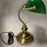 Steel avocado lamp