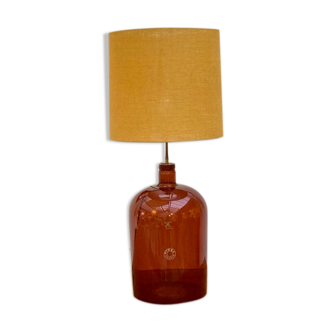 Vintage bottle lamp