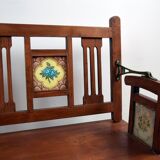 Indian bench, reversible folder