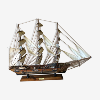 Model of 18th century boat