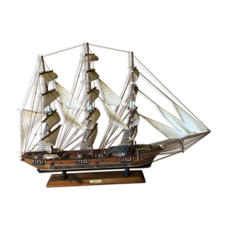 Model of 18th century boat