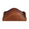 Wooden letter holder