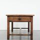 Robust French farmhouse antique dining table from the 18th century