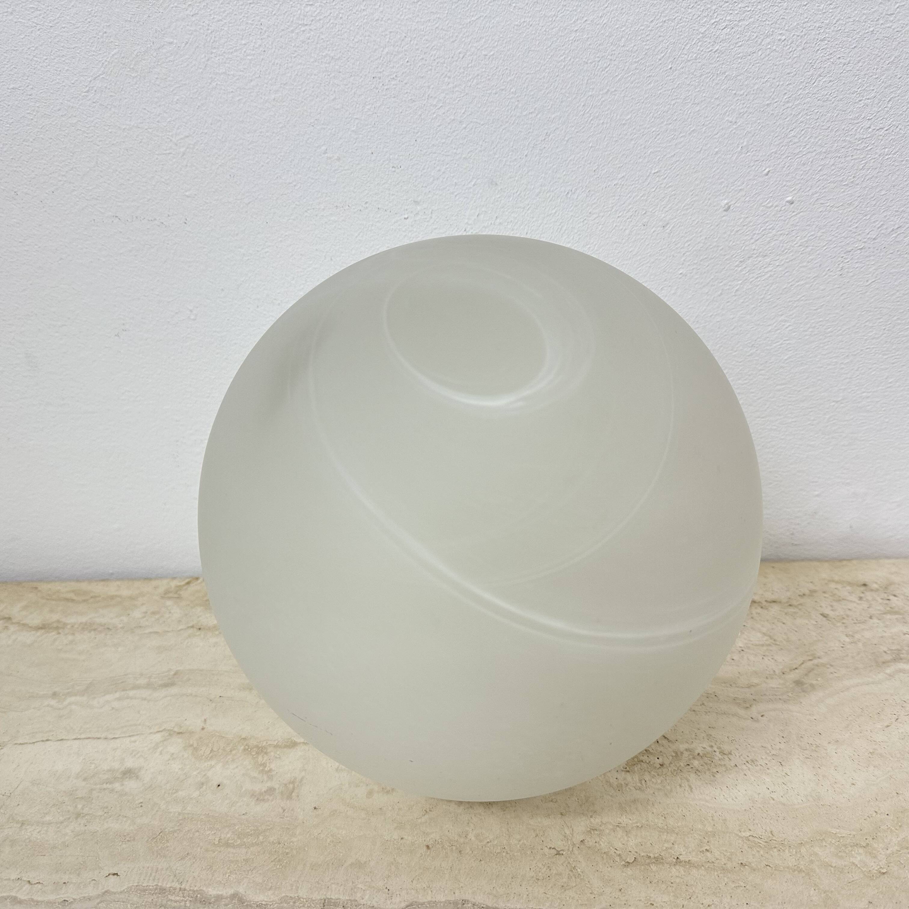 Vintage Wofi leuchten glass table lamp Mars