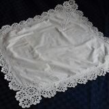 Old cotton pillow taie