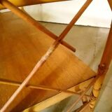 Vintage rattan library