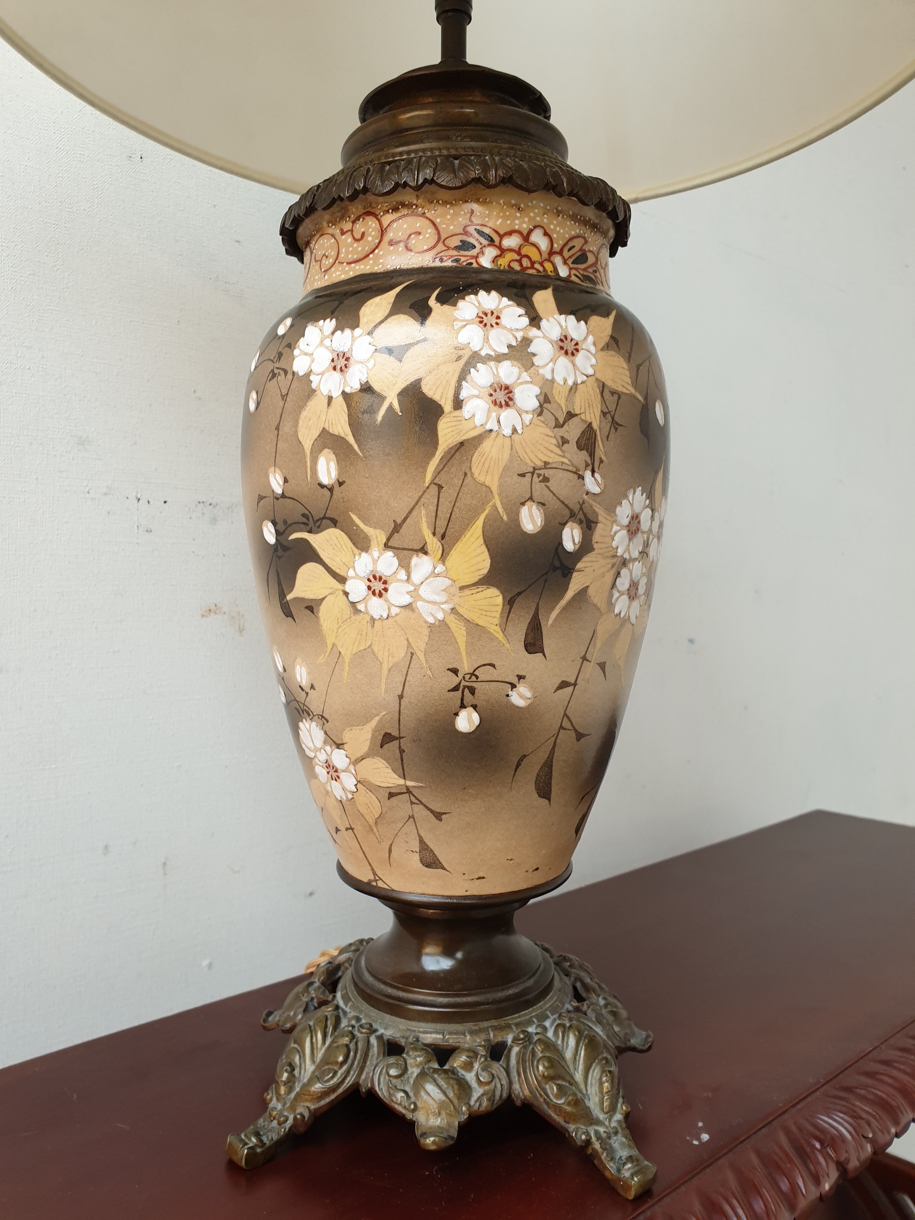 Japanese Art Nouveau lamp