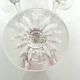 3 Baccarat Crystal Wine Glasses - Juvisy Red Model