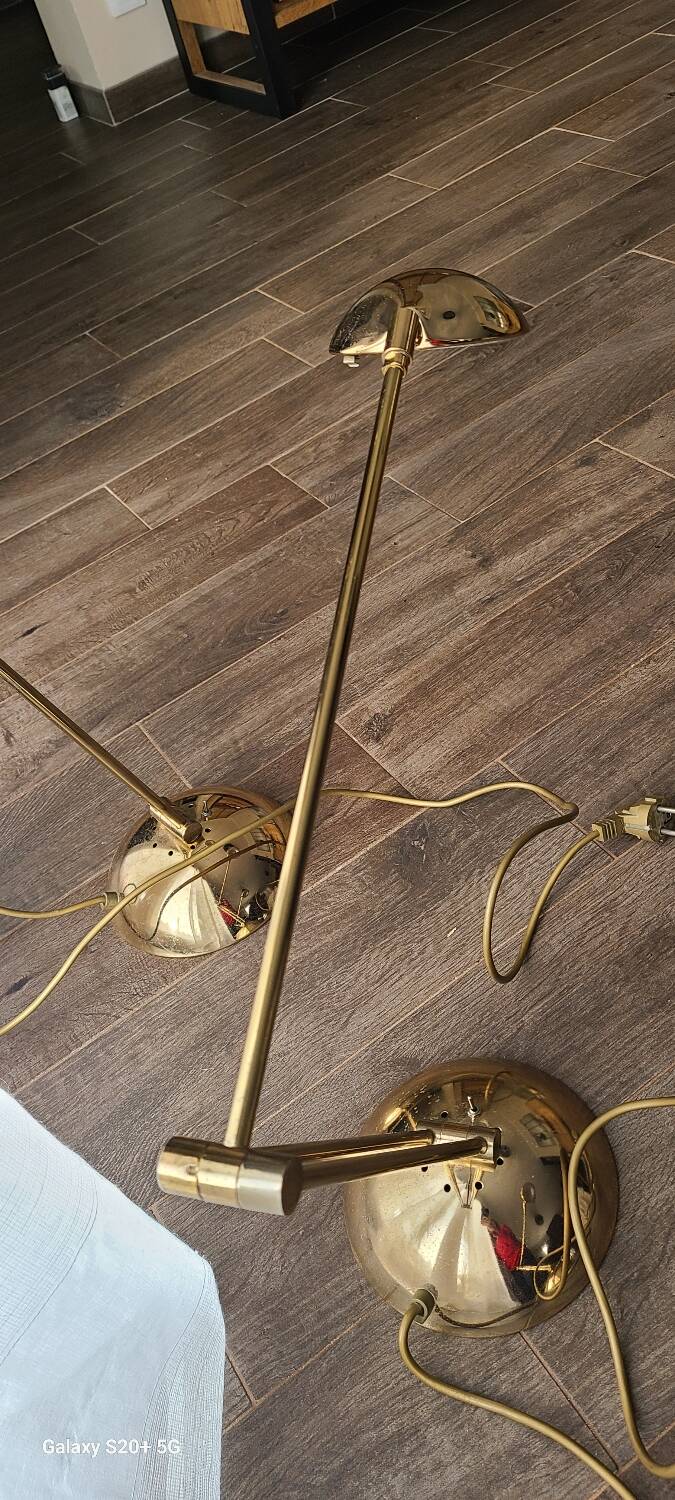 3 lampes de bureau vintage Zonca Voghera