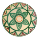 Ceramic plate by Antoine Fazio Vallauris Ø20.5cm