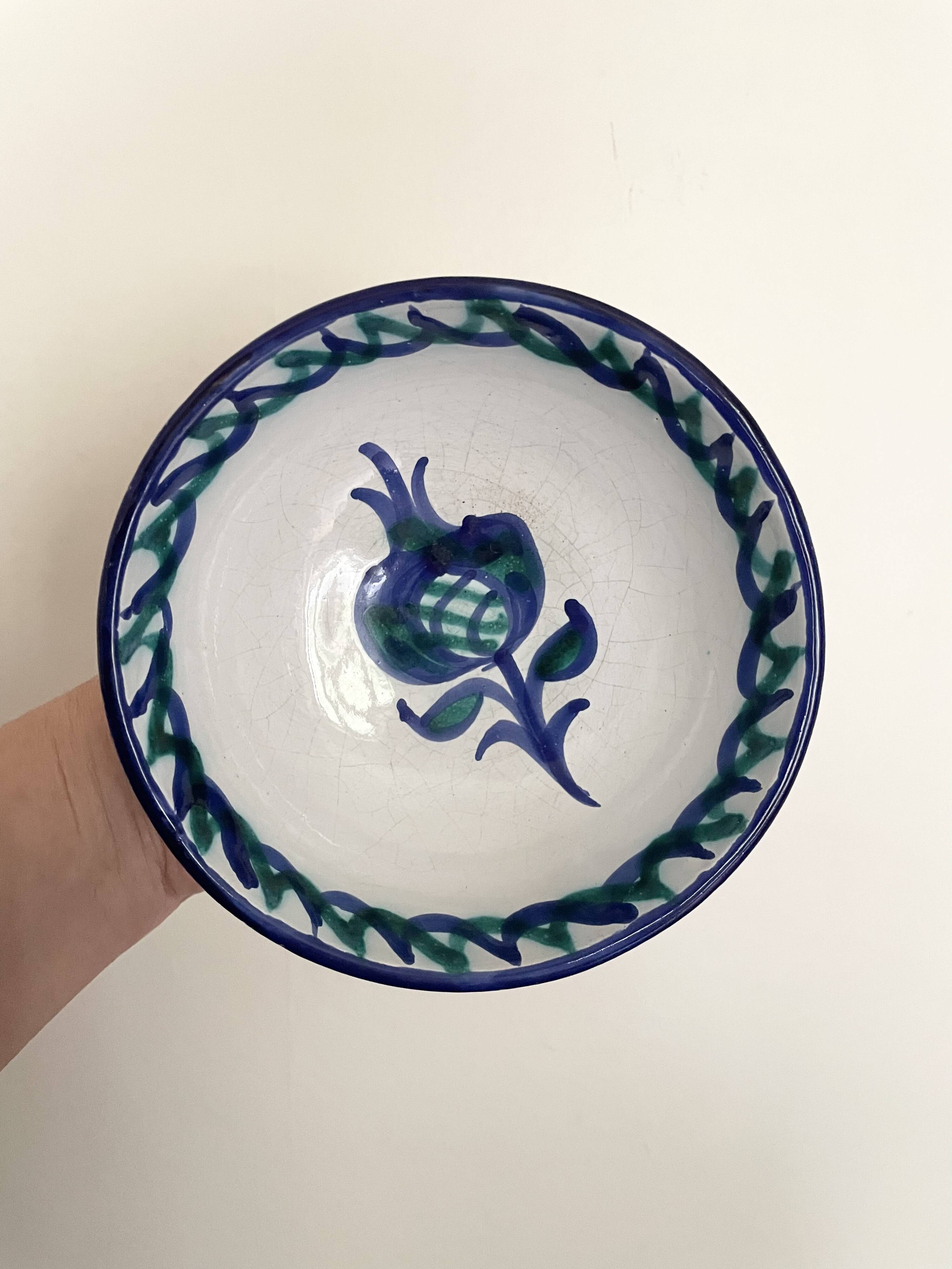 Fajalauza glazed terracotta bowls