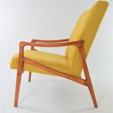 Yellow pen armchair