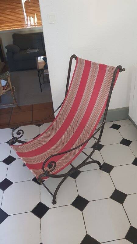 Rustic armchair
