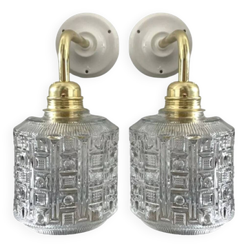 Paire d’appliques vintage