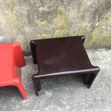 Pair of bedsides, sofa bits Scagno Giotto Stoppino