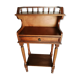 Small secretary, vintage wooden phone table