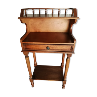 Small secretary, vintage wooden phone table