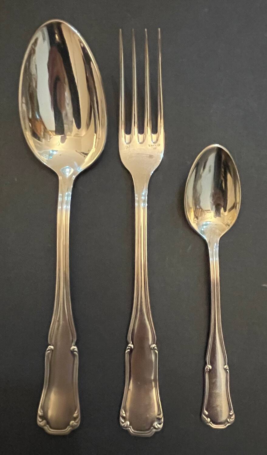 Ercuis silver plated cutlery set (38 pieces)