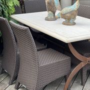 Dining table for indoors or outdoors