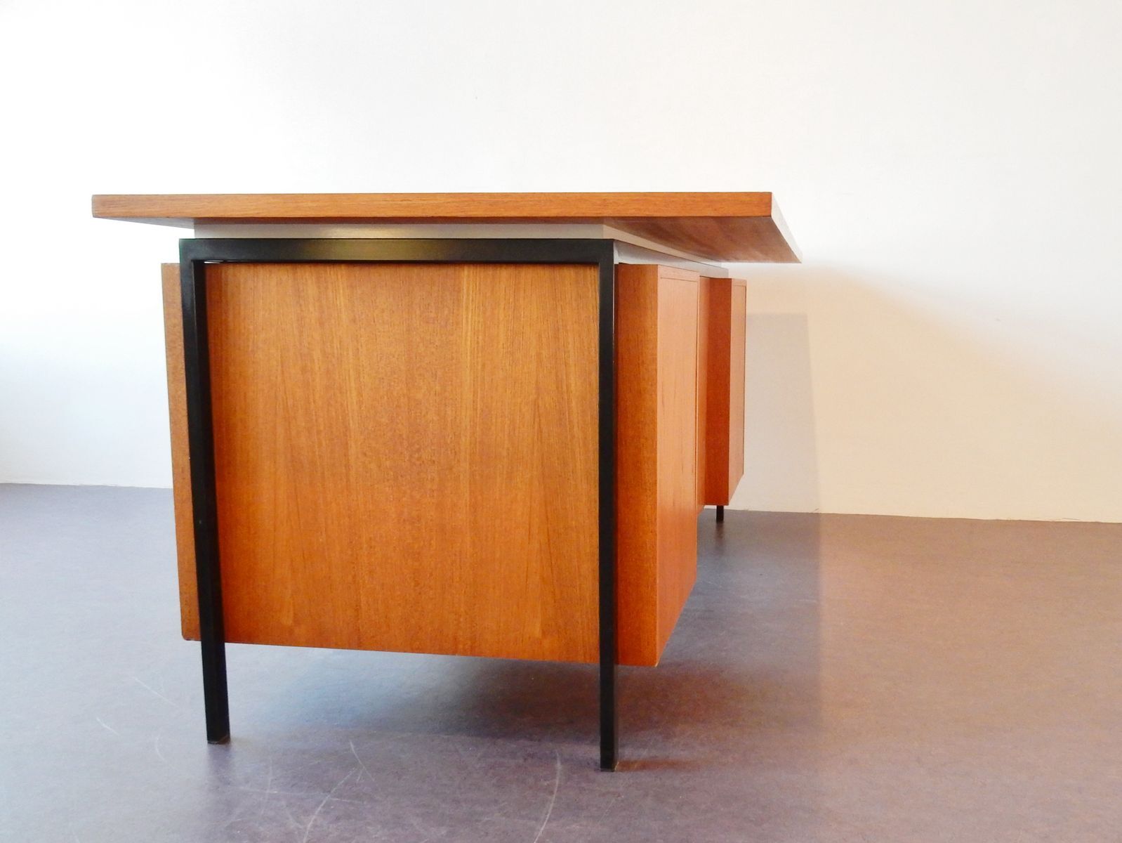 Eeka 1960s teak veneer desk