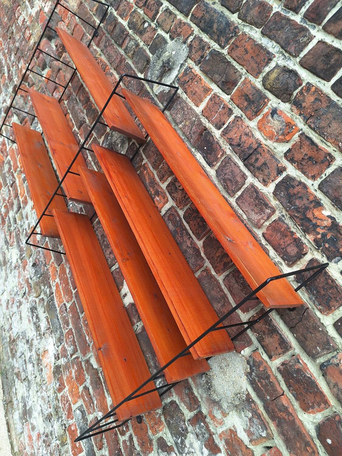 Vintage shelves, designer storage