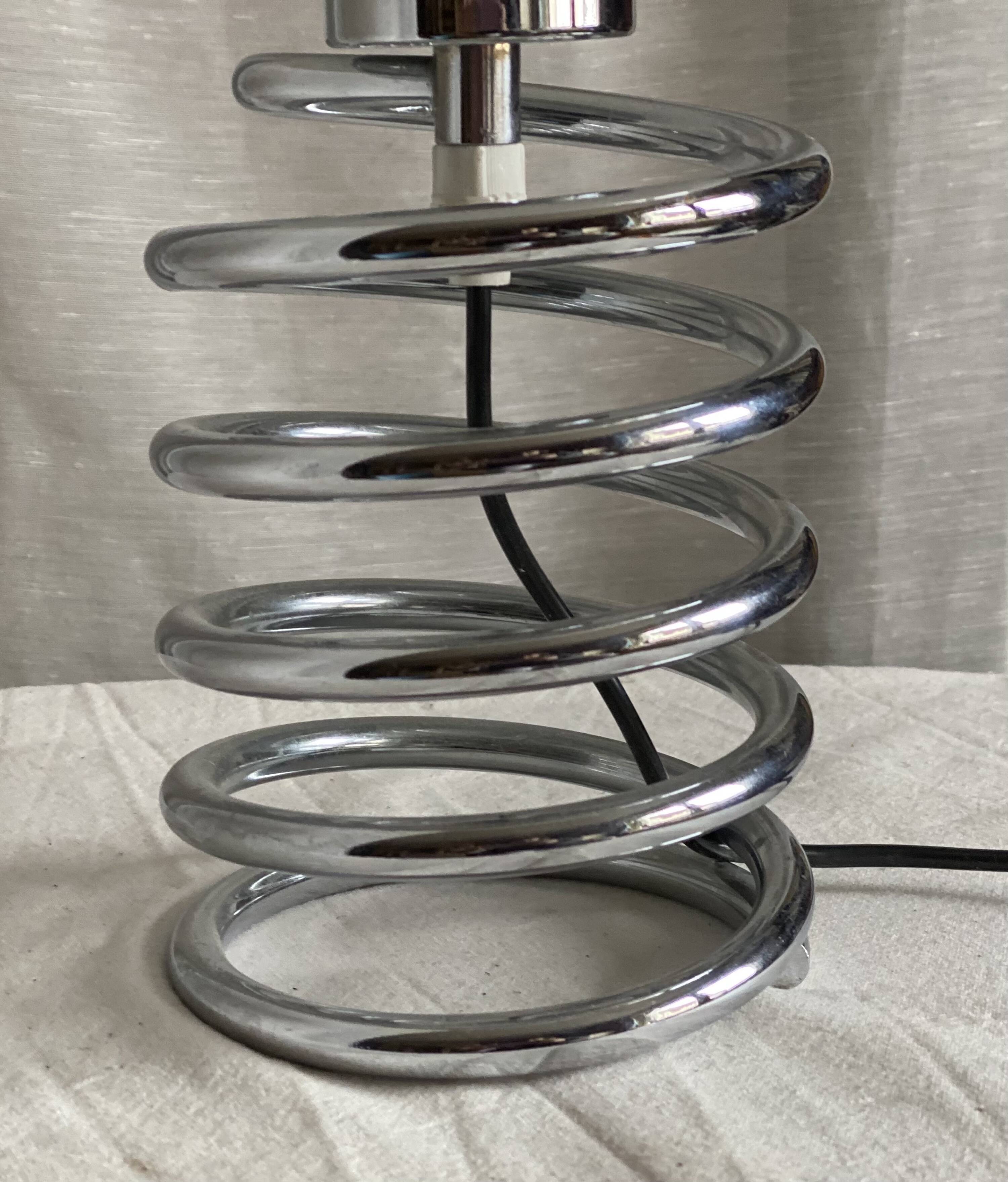 Ingo maurer vintage 1970 spring lamp