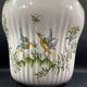 Moustiers earthenware flowerpot