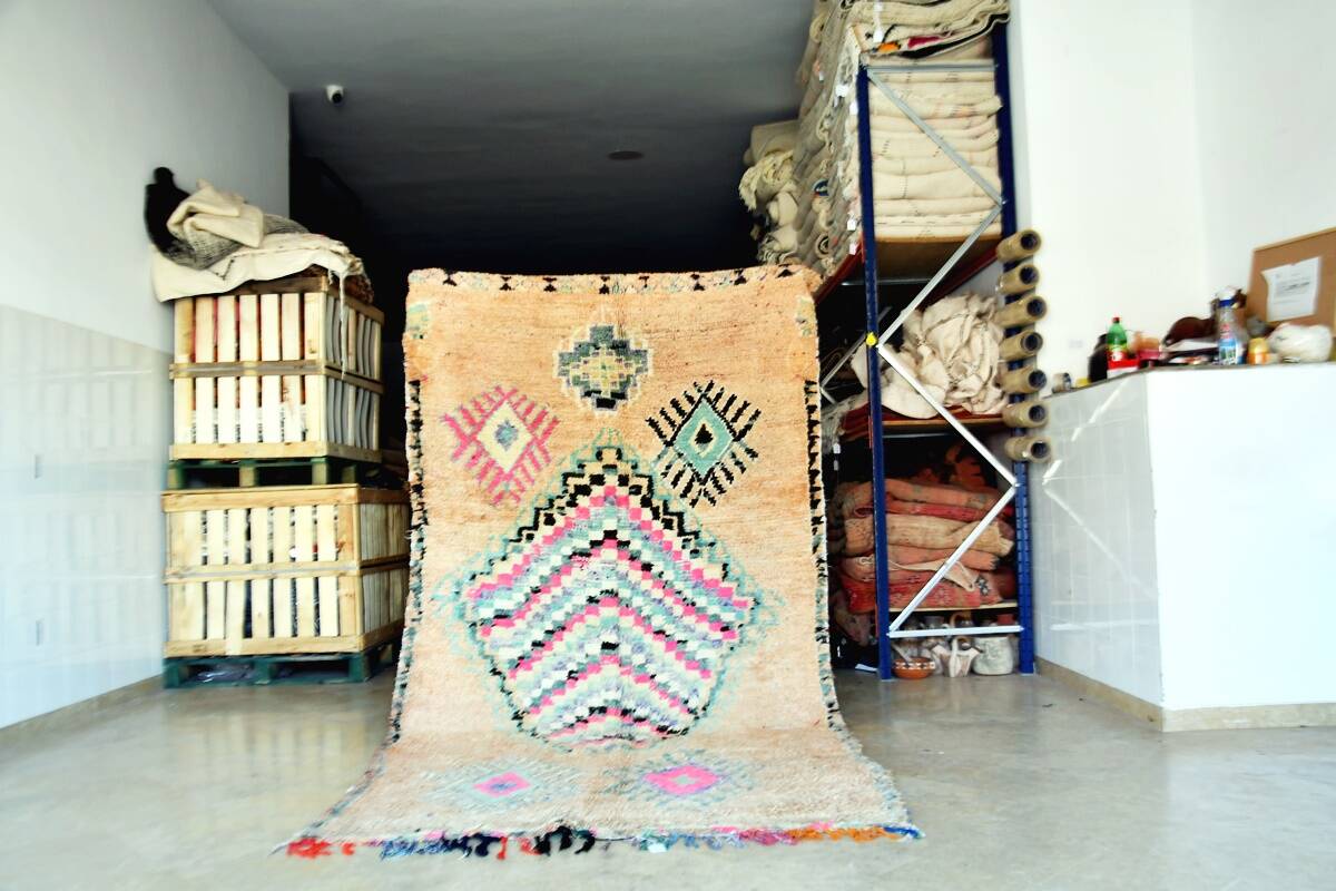 Vintage Boujaad Berber rug