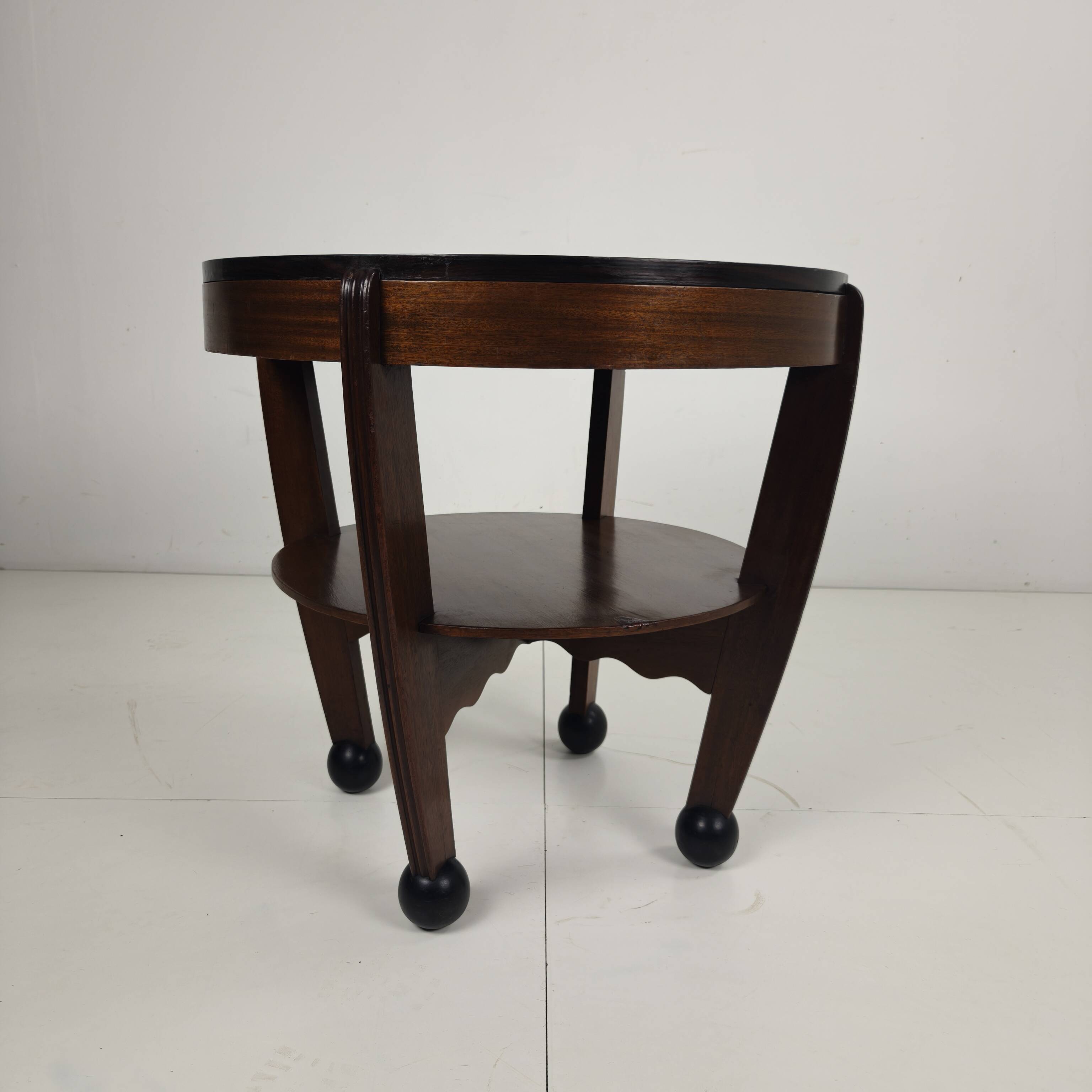 Art Deco Coffee Table – Amsterdam School, The Netherlands, 1930s