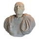 Bust of Emperor Galba, white Carrara marble, 18th century.
