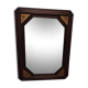 Miroir en bois 81 x 61 cm