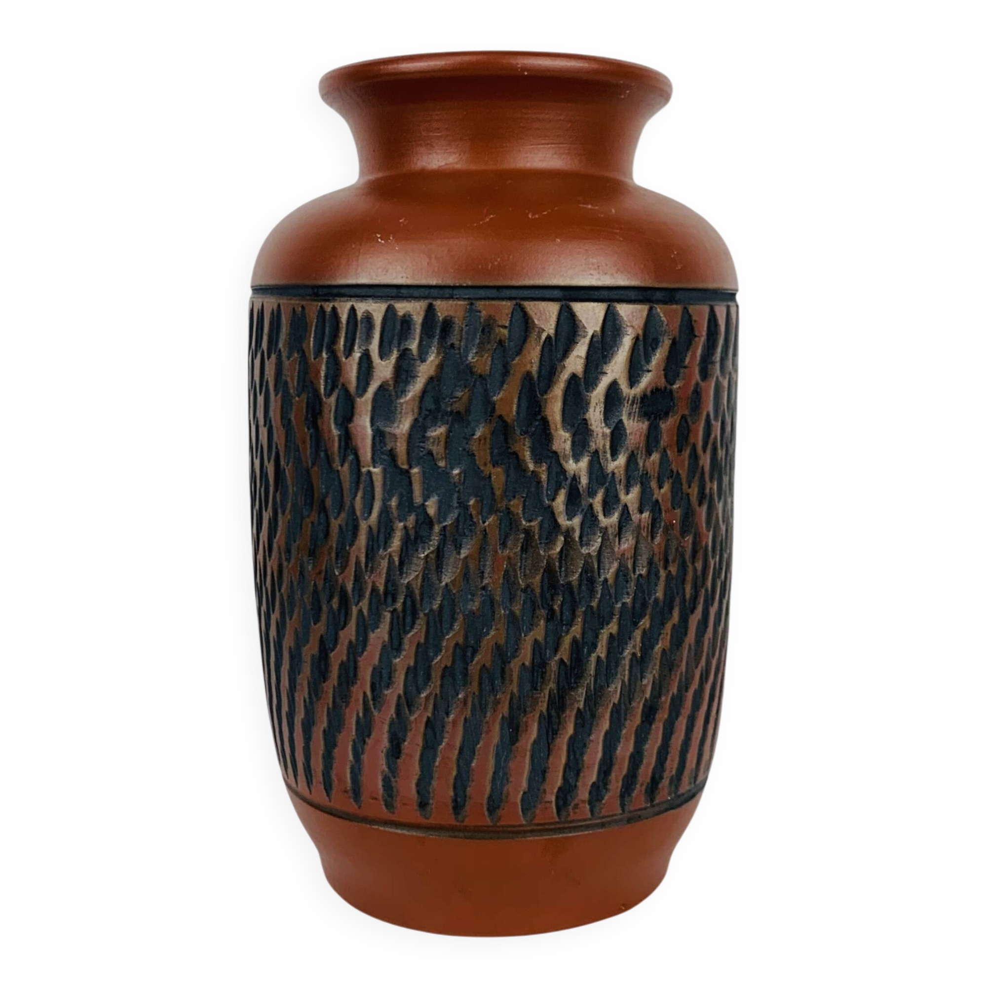 Vintage terracotta vase