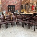 Set of 107 bistro chairs