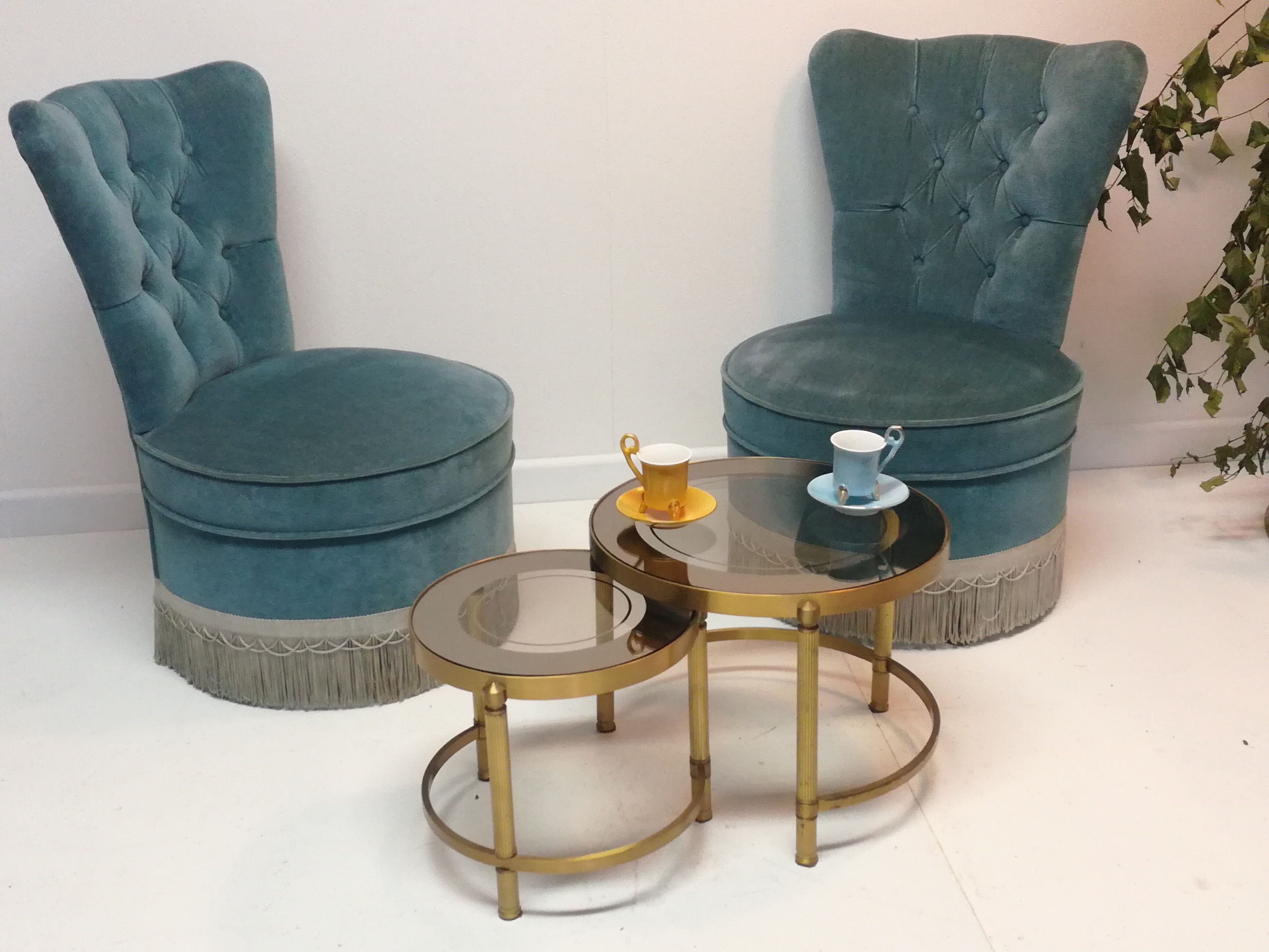 Armchair upholstered Toad