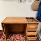 Ancien bureau enfant en chêne