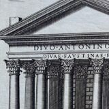 Antoine Lafrery, "Speculun Romanae Magnificen", set of 6 engravings, XVIth